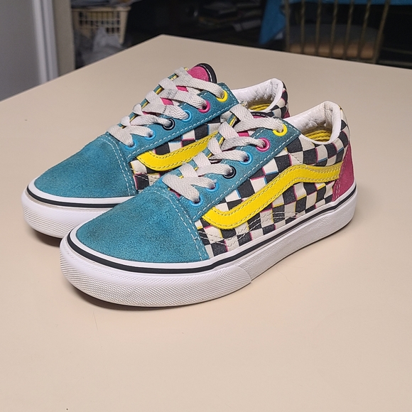 vans old skool crazy checks